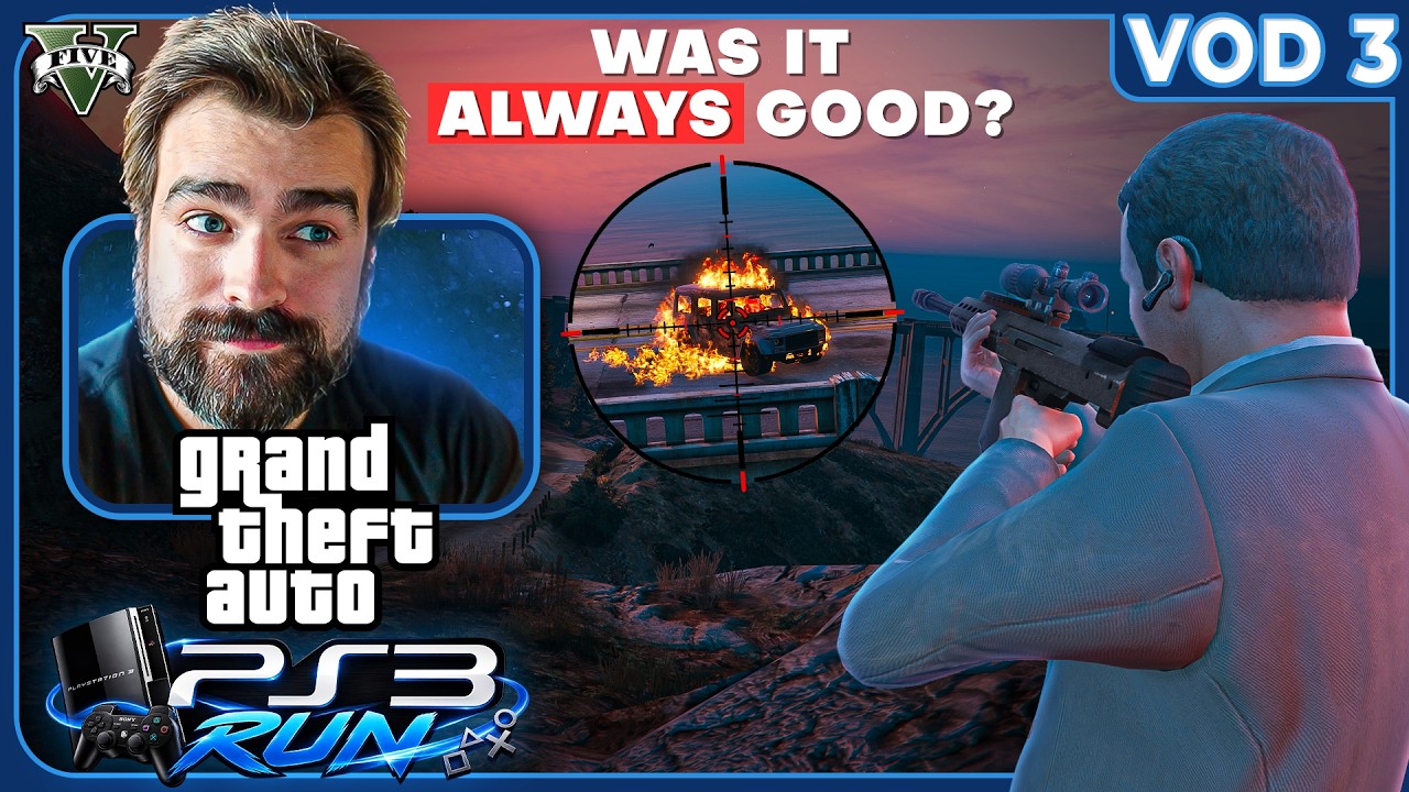 Very First GTA 5 Version Speedrun (Actual PS3) [Part 3]