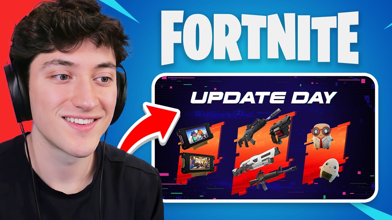 🔴 Fortnite Update Day! (NEW Sprites)