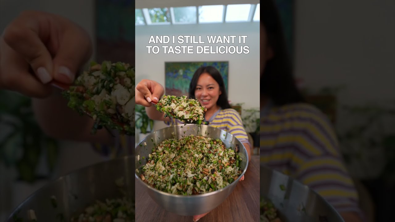 VEGGIE PACKED RICE THAT ACTUALLY TASTES GOOD (FIBRE MAXING!!)
