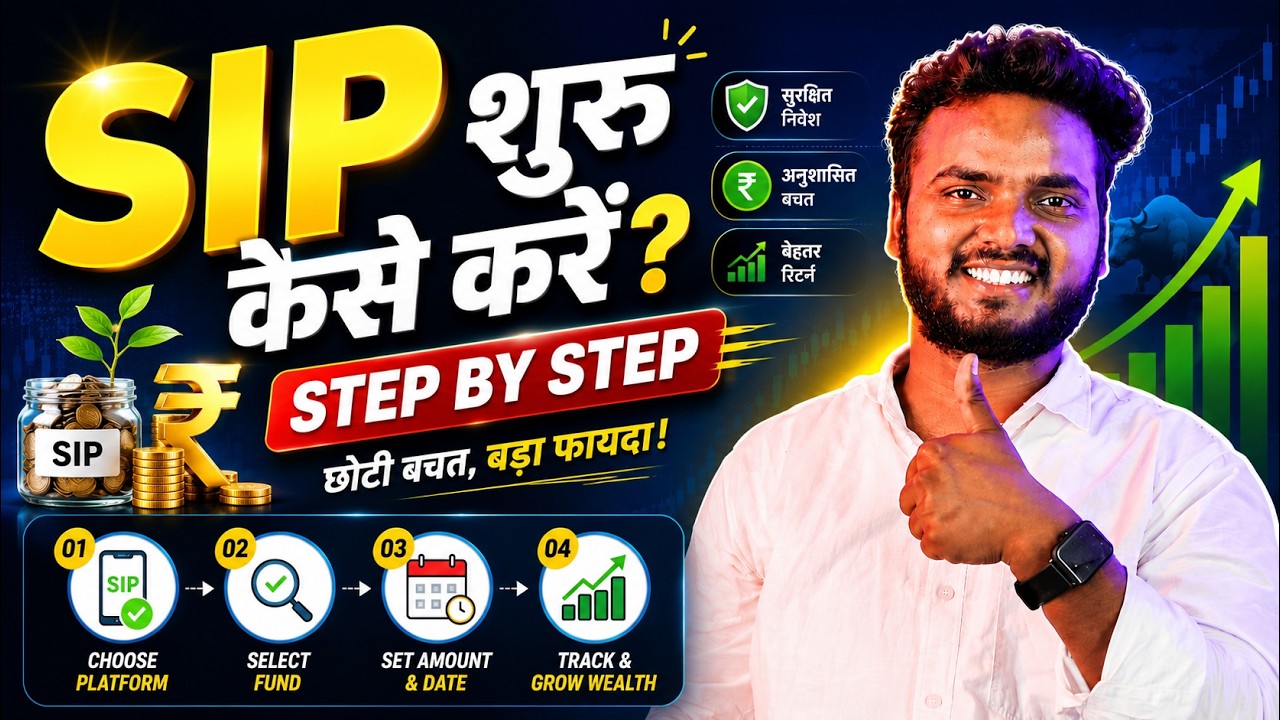 SIP कैसे शुरू करें? 📲 Groww App | Mutual Fund SIP Step by Step Hindi (2026)