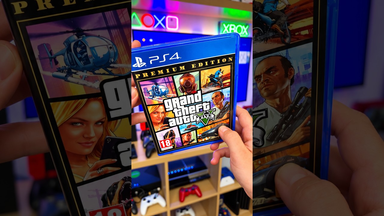Remember Your First Day in GTA V on PS4?
