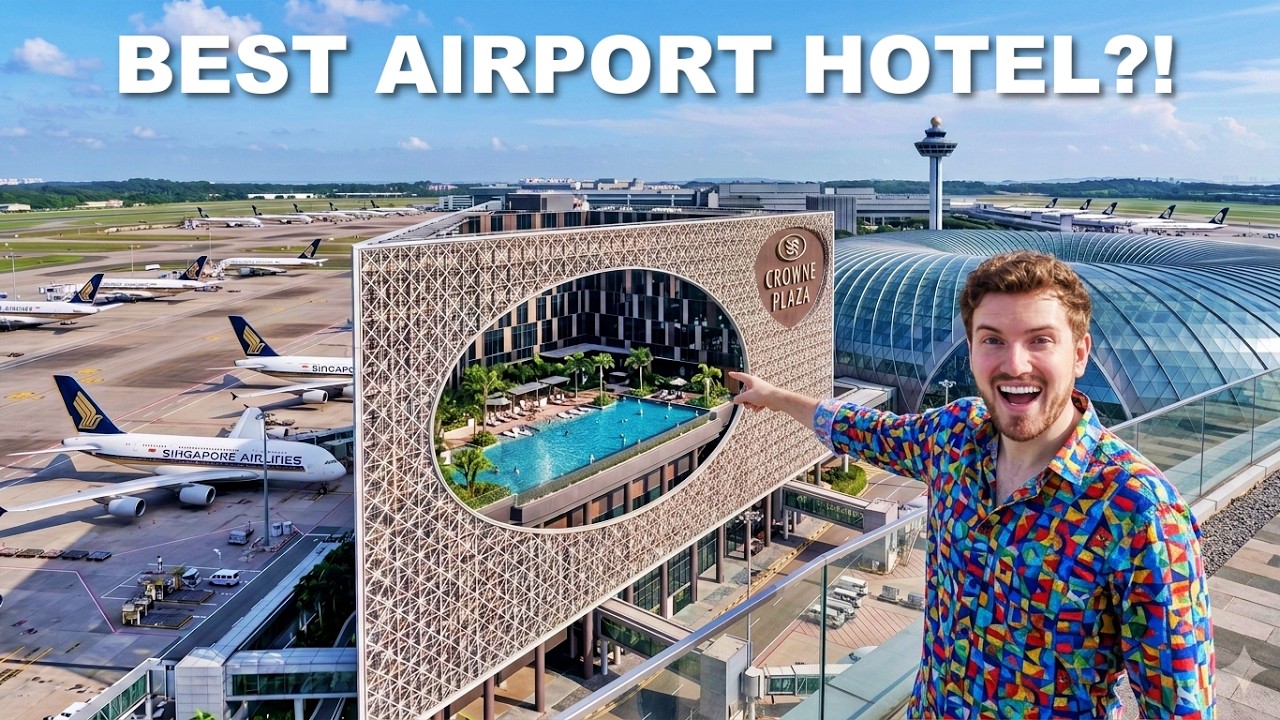 Is This Singapore Airport Hotel The World's Best?!
