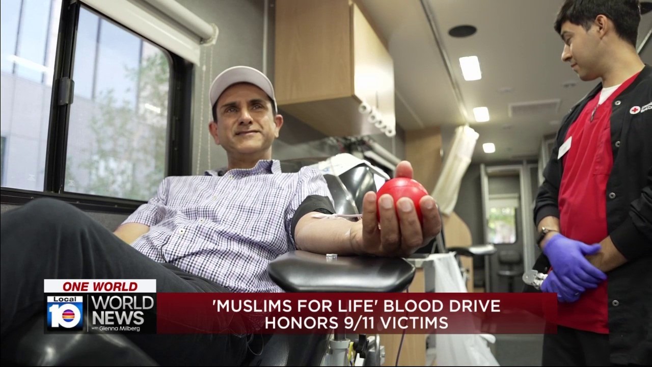 Muslims host annual blood drives in honor of 9/11 victims, Islamic teachings about sanctity of life
