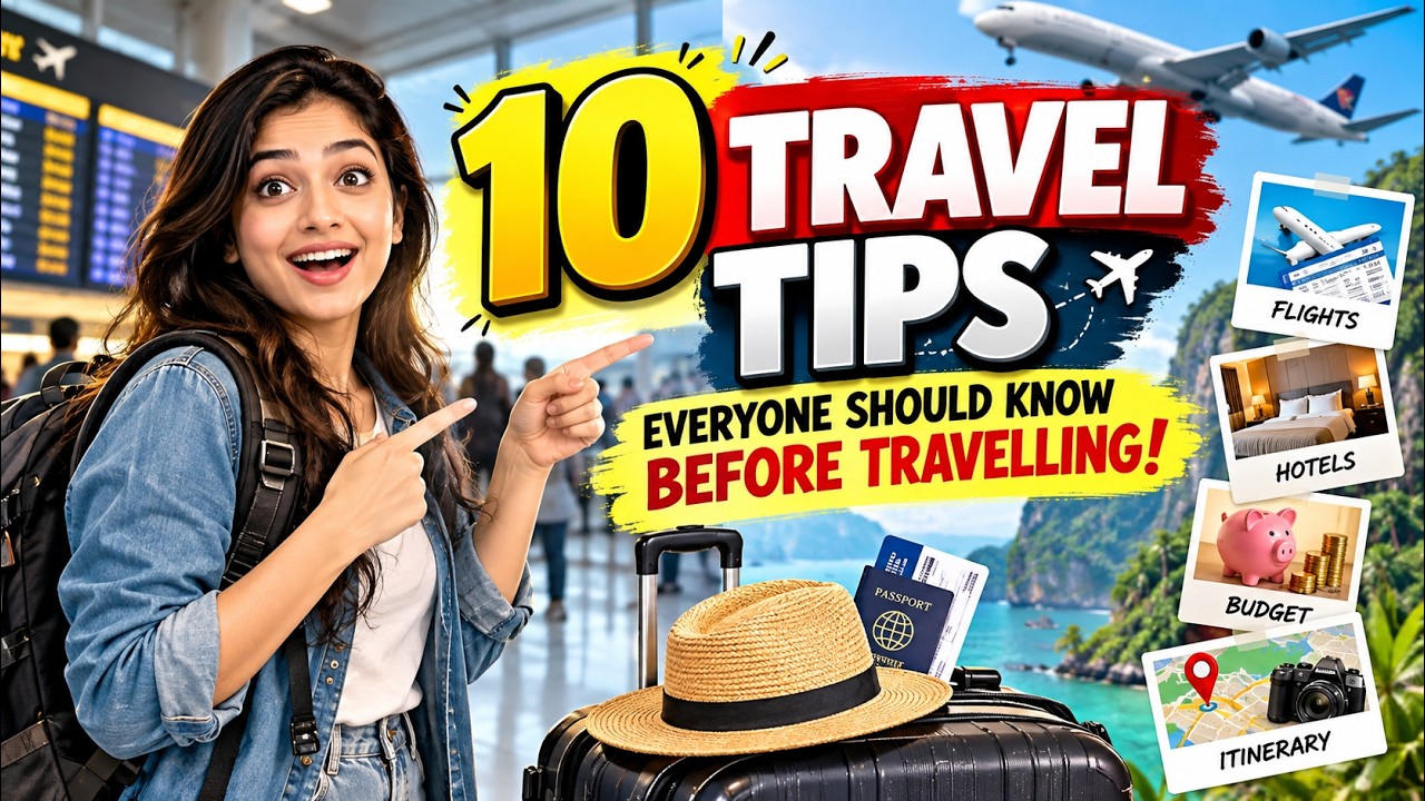 10 Travel Tips Everyone Should Know Before Travelling ✈️ | Travel Smart & Save Money!