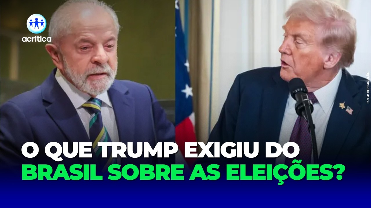 TRUMP EXIGIU ELEIÇÕES LIVRES? DOCUMENTO REVELA PRESSÃO SOBRE O BRASIL