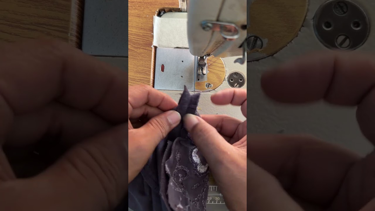 Membuat jahitan tas kecil dari sisa celana yang kepanjangan #sewing #tipspraktis #diy
