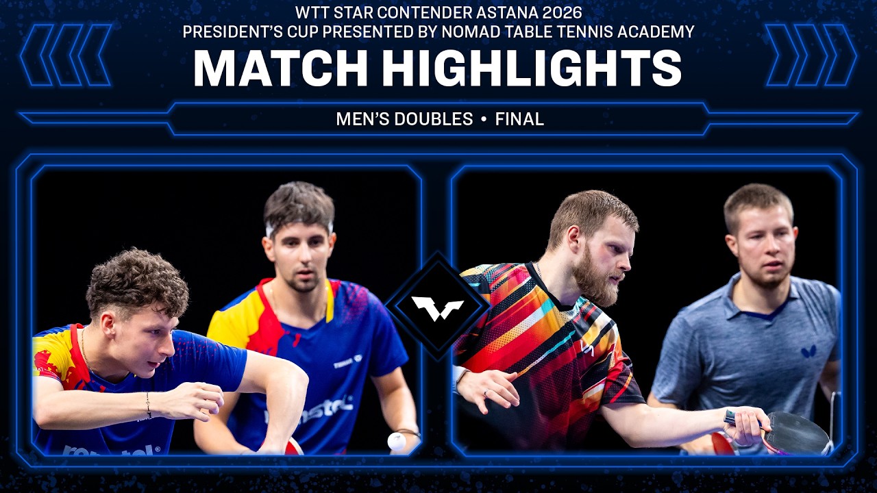 Ionescu/Movileanu vs Artemenko/Ivonin | MD Final | #WTTAstana 2026