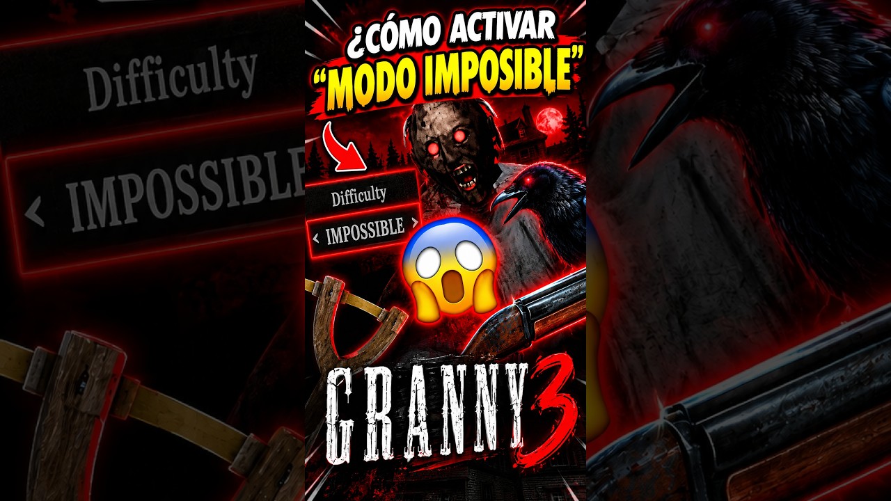¡Haz ESTO y activa el MODO IMPOSIBLE en GRANNY 3! 😱💥