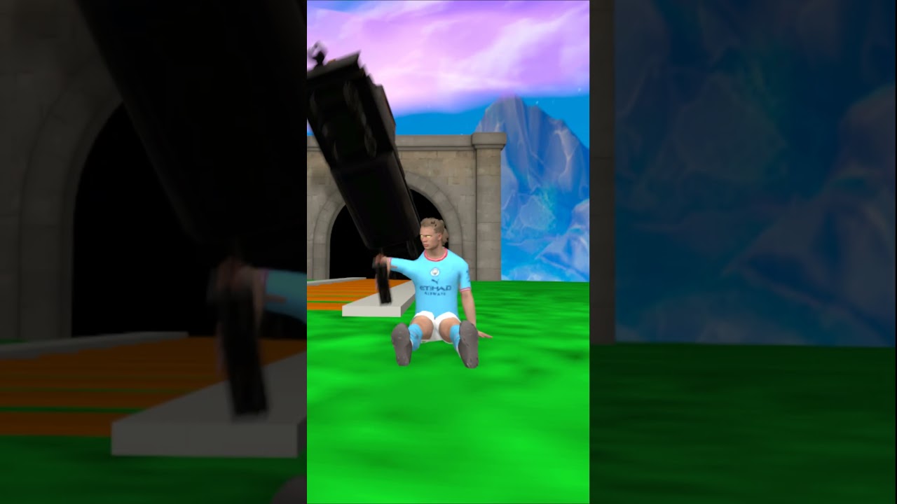 What parents see vs what i see 😂 -  Haaland  Roblox Funny Meme #roblox #funny