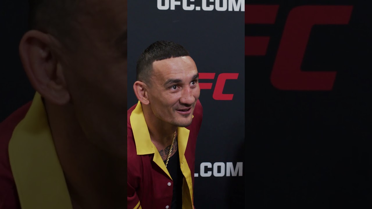 Max Holloway's Response to DC Was Perfect
