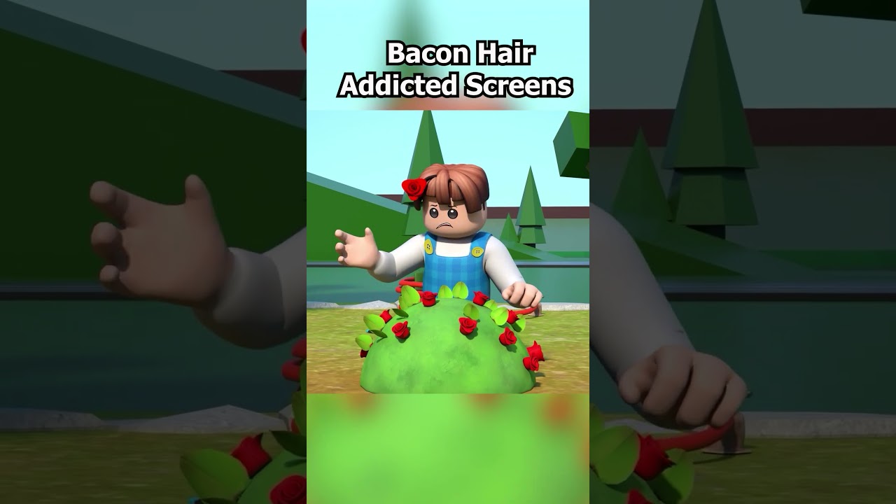 The Bacon Hair Addicted to Screens #roblox