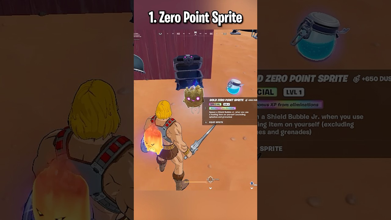 How To Get Gold Zero Point Sprite in Fortnite
