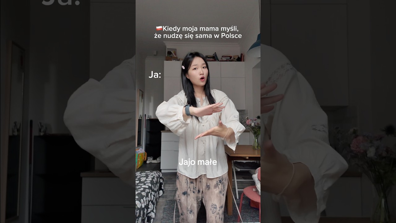 🇵🇱Kiedy moja mama myśli, że nudzę się sama w Polsce#polska #storytime #chin #dlaciebie #singing