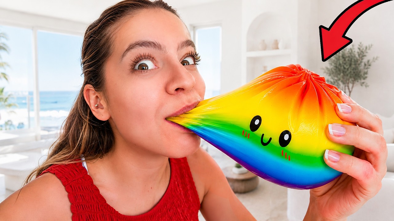 MANGIAMO SOLO SQUISHY DUMPLING CON TUTTI I NOSTRI AMICI PER 24 ORE! 3 Sfide con Ninna e Matti