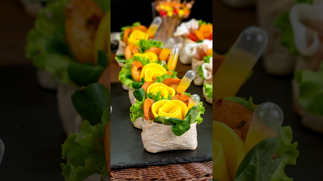 How to Make Crispy Tortilla Cups: Elegant Tortilla Baskets #snack #food #recipeoftheday