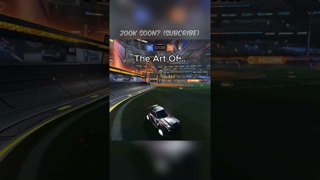 The art of open nets… #rocketleague #rl #gaming