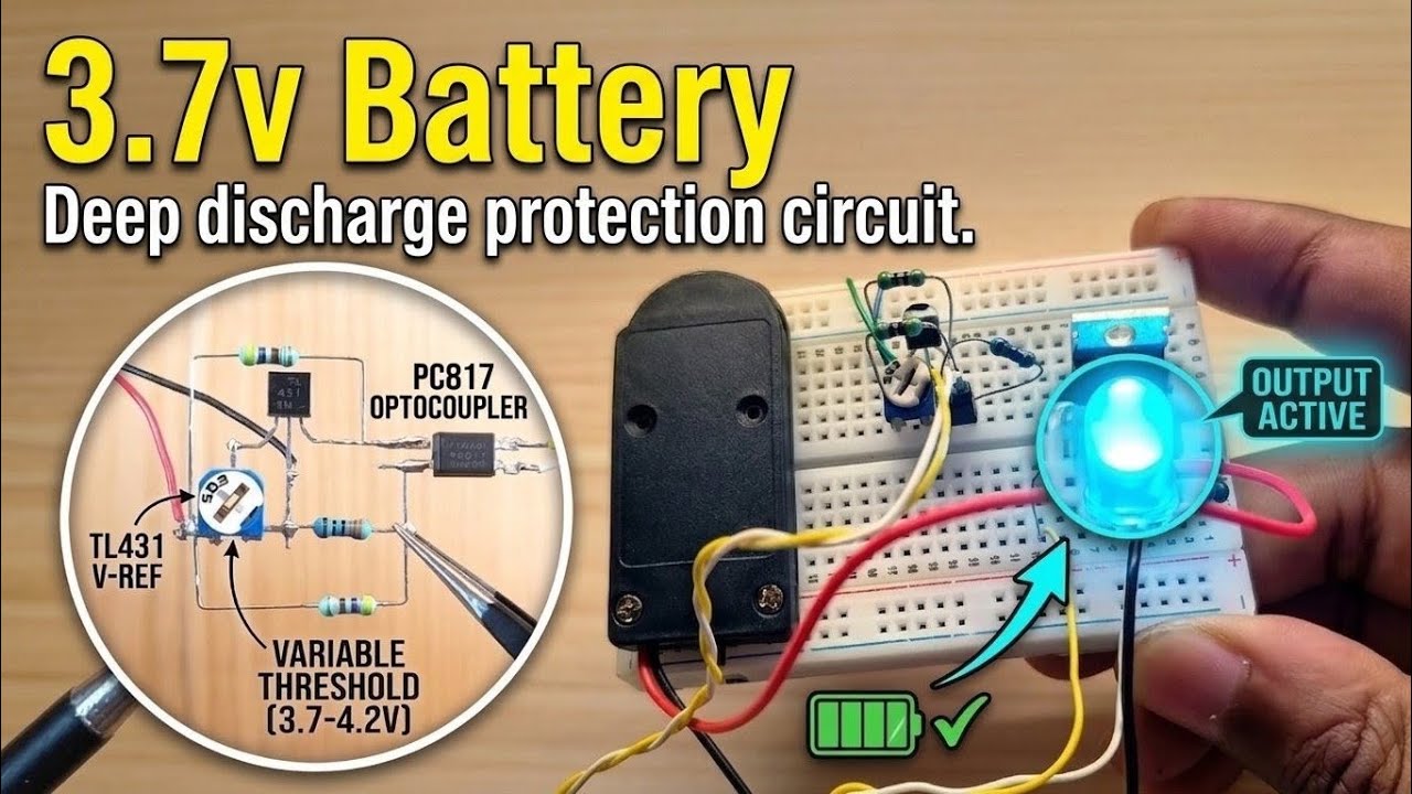 How Deep Discharge Protection Circuit Work ?