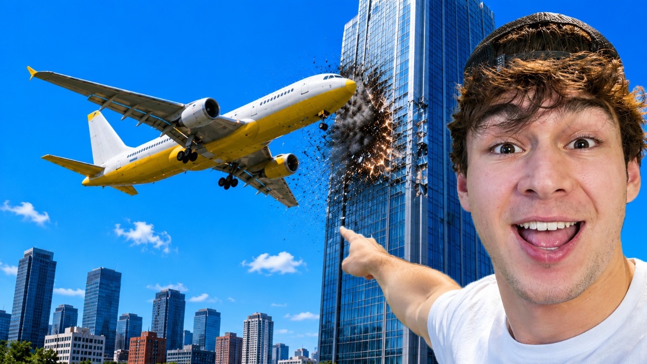 I Found THE BEST Plane Crash Game on Roblox!