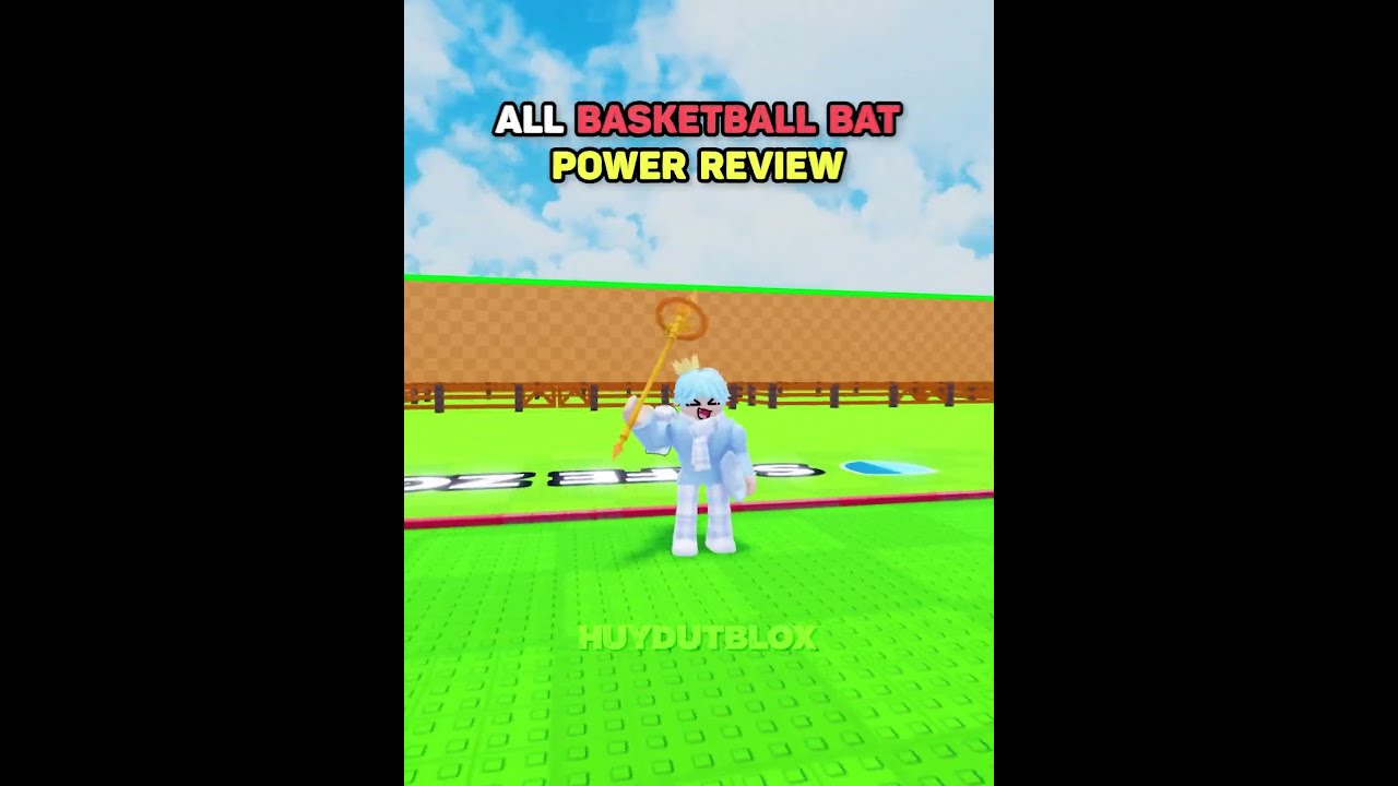 All Baseball Bat Power Preview🤣 #huydutblox #roblox #stealanegg
