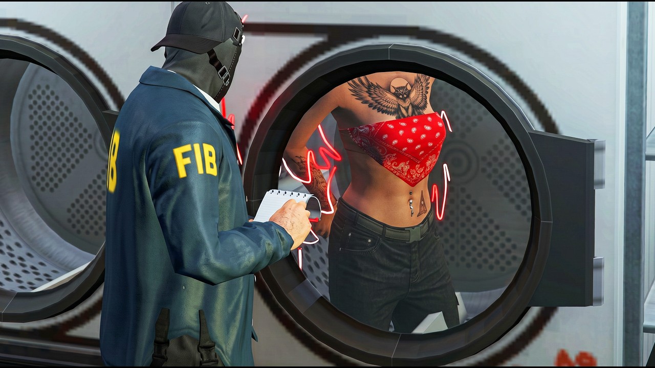 Ich sperre Frauen in Waschmaschinen in GTA RP