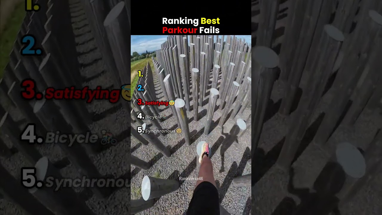 Ranking Best Parkour Fails!
