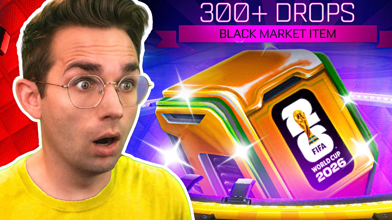 THE *NEW* GOLDEN CRATE IN ROCKET LEAGUE IS INSANE! (FIFA 2026 Golden Drop Opening)