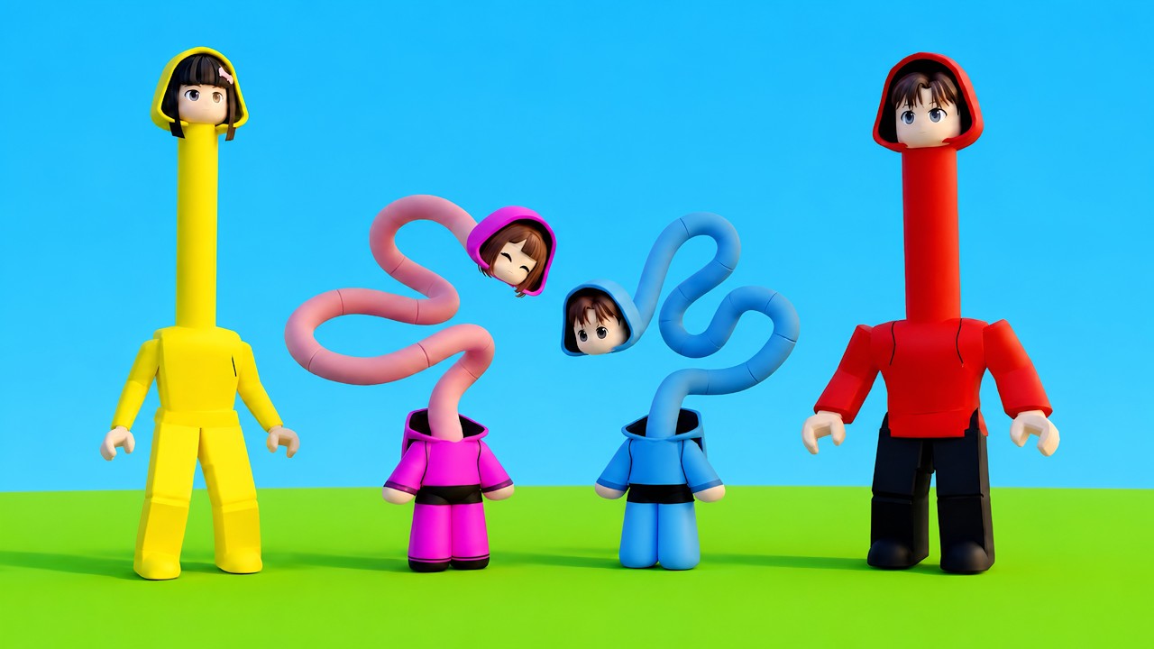 Leher Yuta Mio Bertambah Tinggi Setiap Detik || ROBLOX