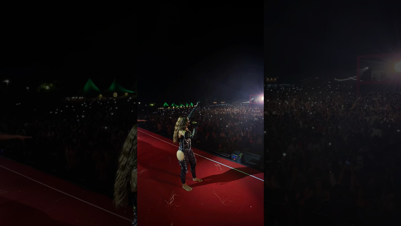 Que energia foi essa, Fortaleza?! Obrigadaaaaa ❤️‍🔥