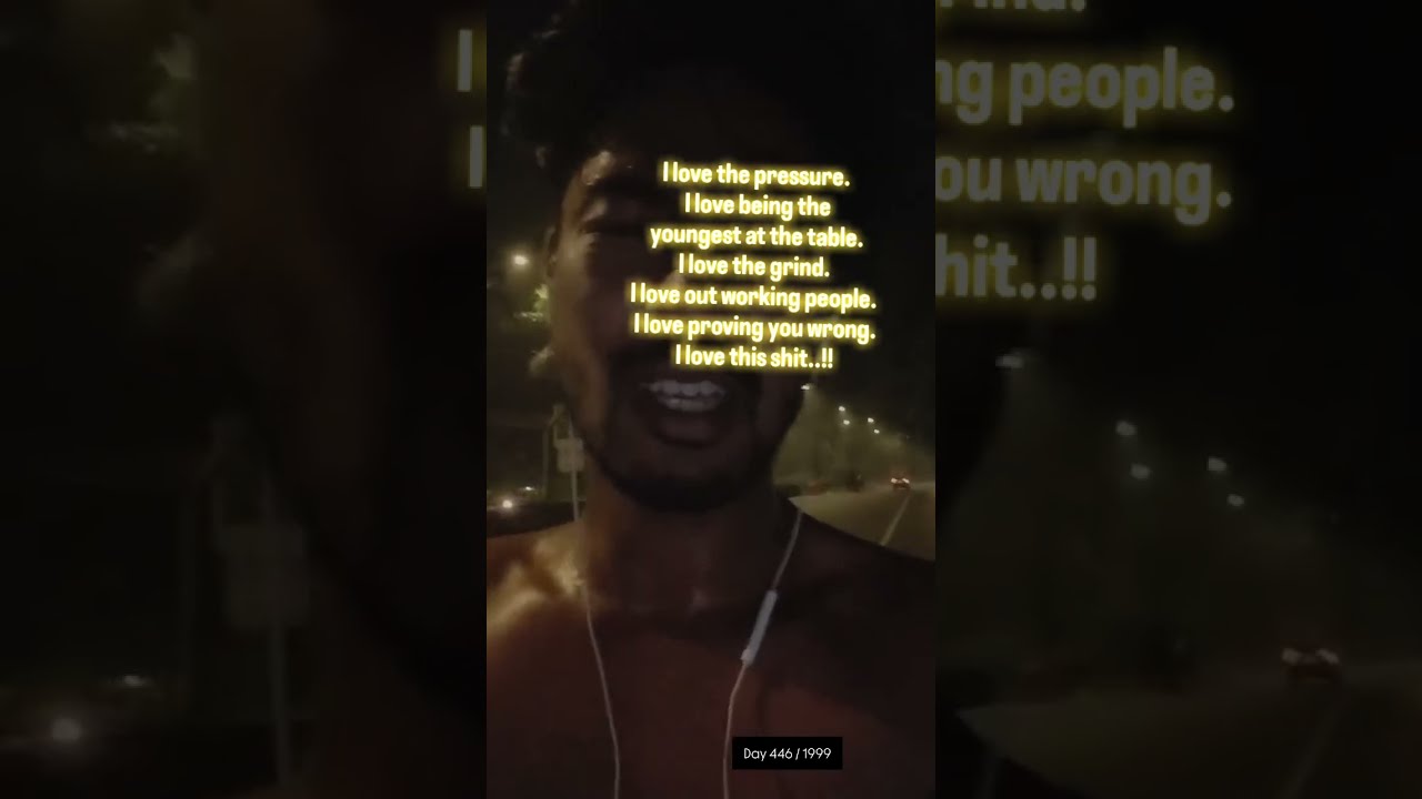I love this shit..!! Kaushik Mazumder daily challenge videos Day 446 of 1999 days