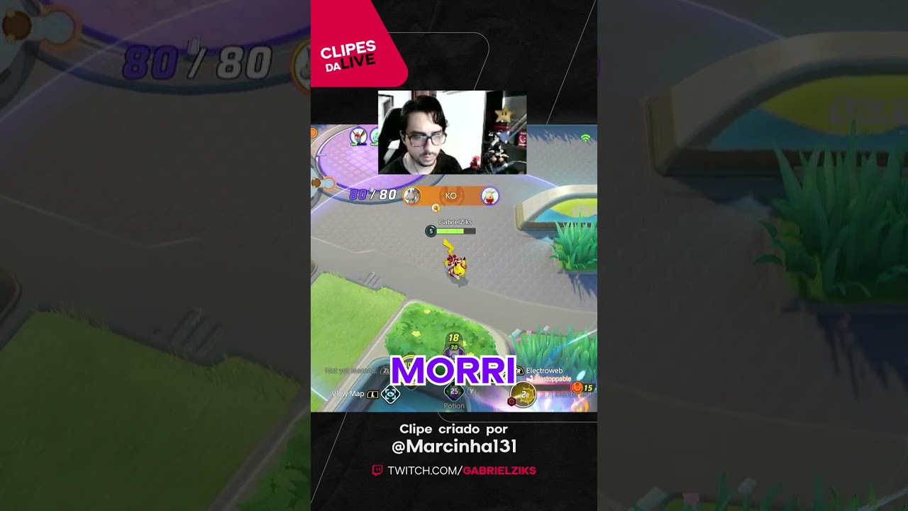 Temos um especialista no time de #PokemonUnite 😂😂😂 #stream #gaming #twitch #brasil