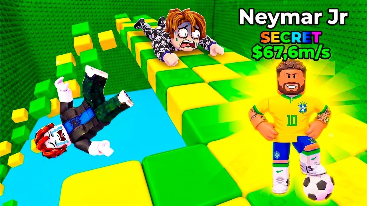 O MAIS RÁPIDO GANHA O MELHOR JOGADOR DE FUTEBOL NO ROBLOX