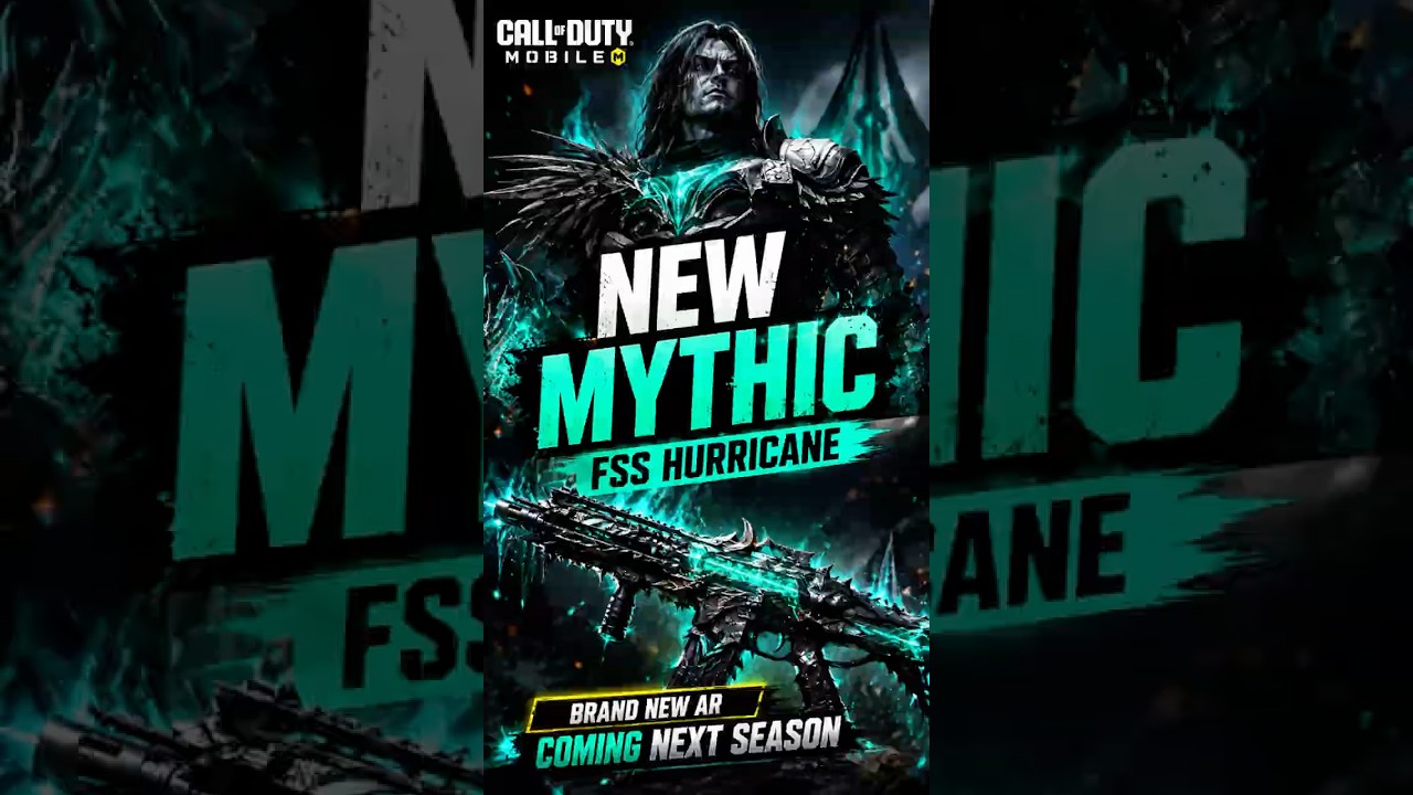 New Mythic FSS Hurricane Call of Duty Mobile Season 6 #codmobile #codm #codmupdate #callofduty