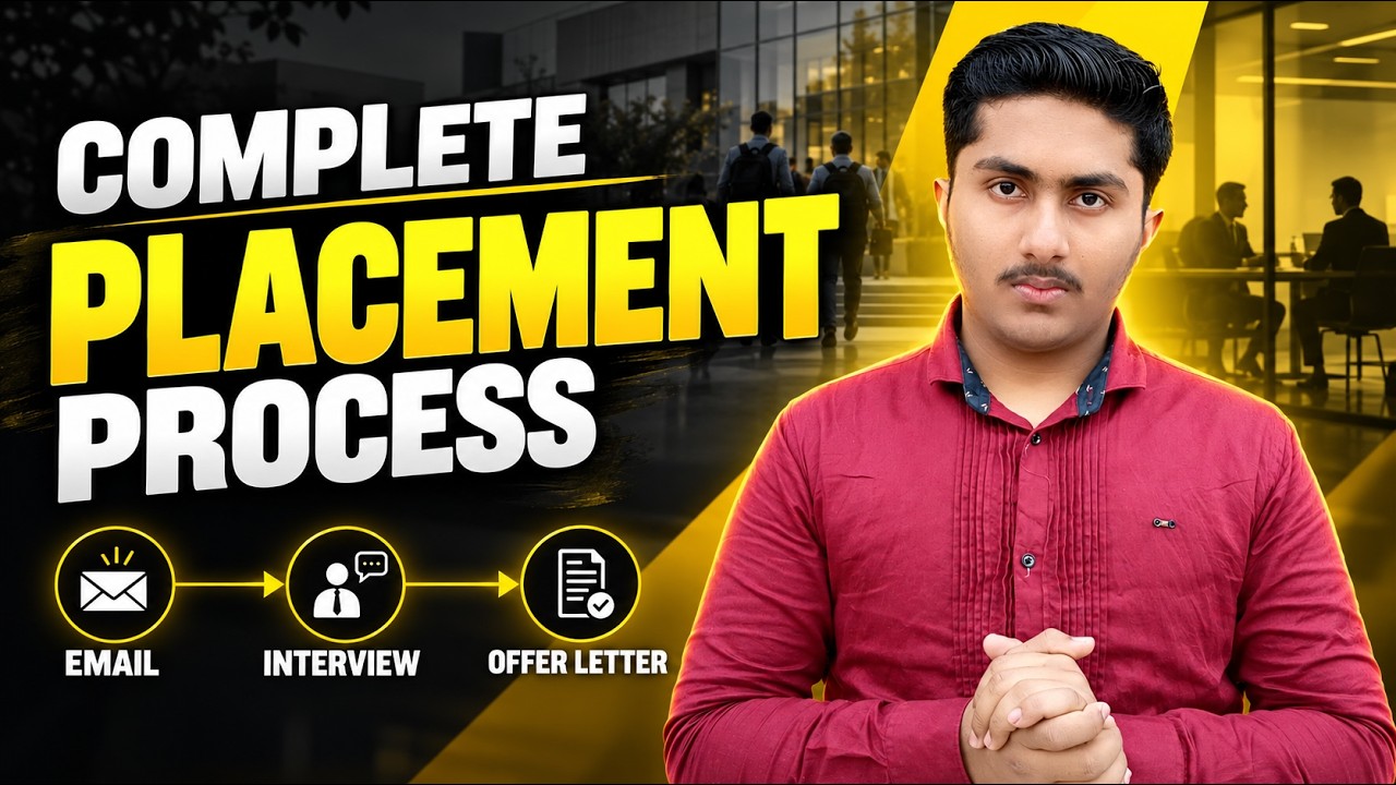 Complete Placement Process From Email to Job Letter 