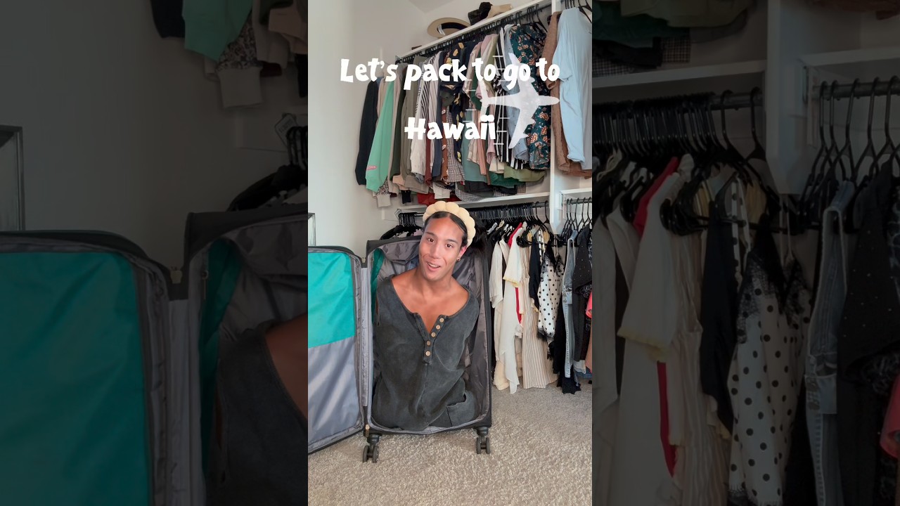 Let’s go to Hawaii #viral #fashion #packing #clothing #style #fyp #vacation #shorts