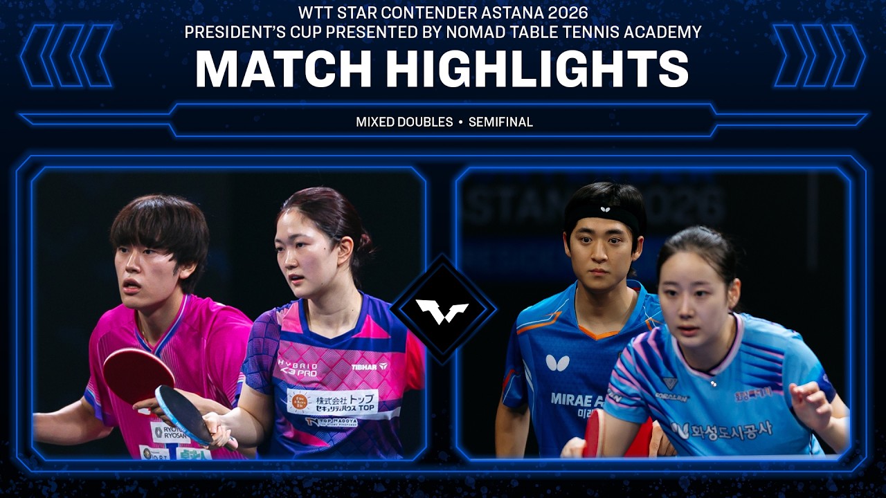 Kobayashi/Kihara vs Park/Yoo | XD SF | #WTTAstana 2026