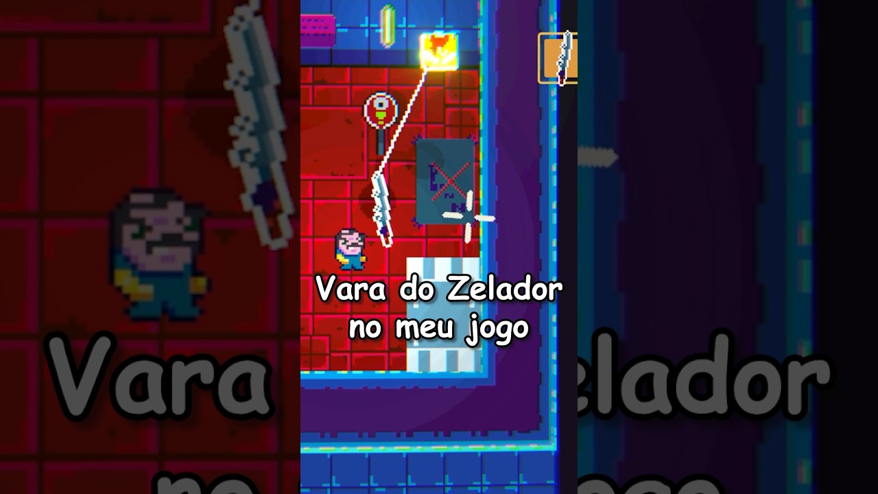 Eu coloquei essa VARA no meu JOGO...