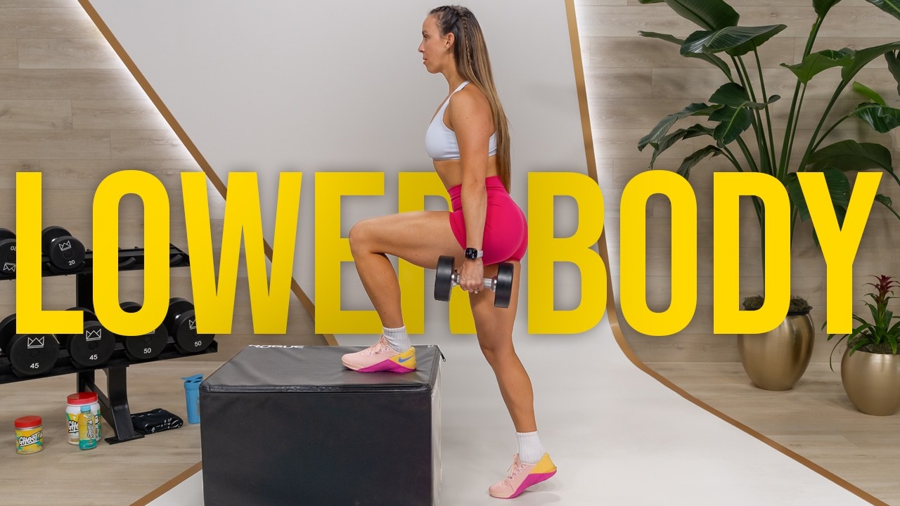 Get Stronger Legs: 40 Minute Intense Lower Body Workout!