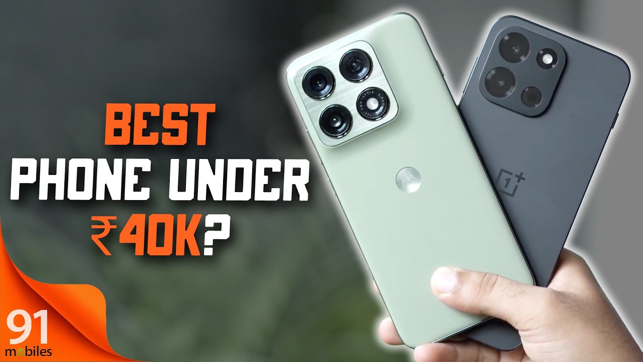 Motorola Edge 70 Pro vs OnePlus Nord 6: Best Phone Under ₹40K? | Camera, Gaming & Battery Comparison