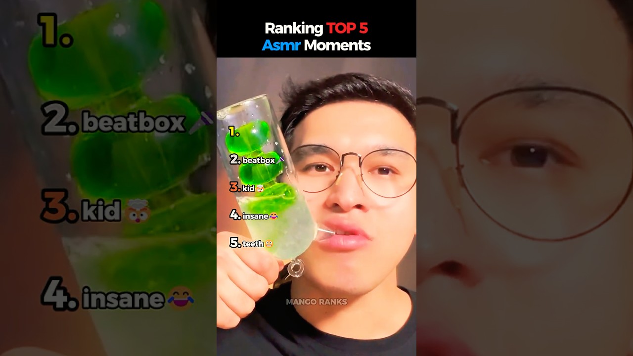 Ranking TOP 5 Asmr Moments 🤯😂🎧