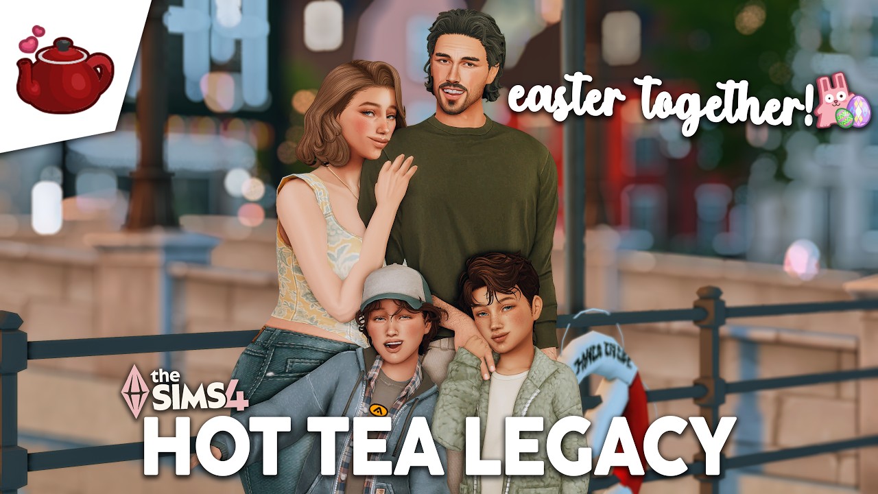 Our first Easter as a family! 🐣 | The Hot Tea Legacy Challenge ☕