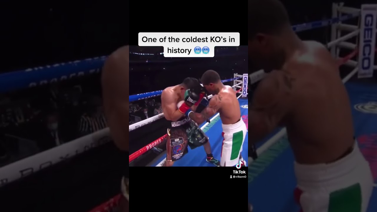 Gervonta Davis coldest KO 🥶 #shorts