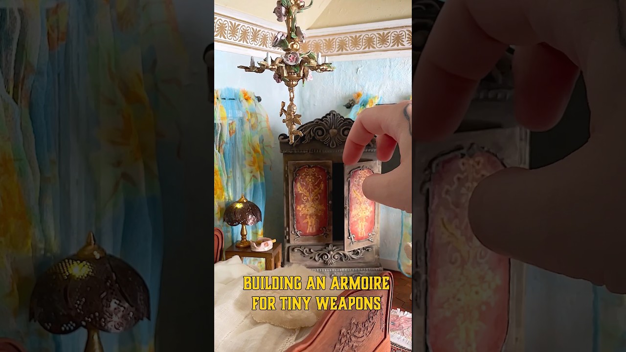 did u know an “armoire” was originally used to store weapons & armor?