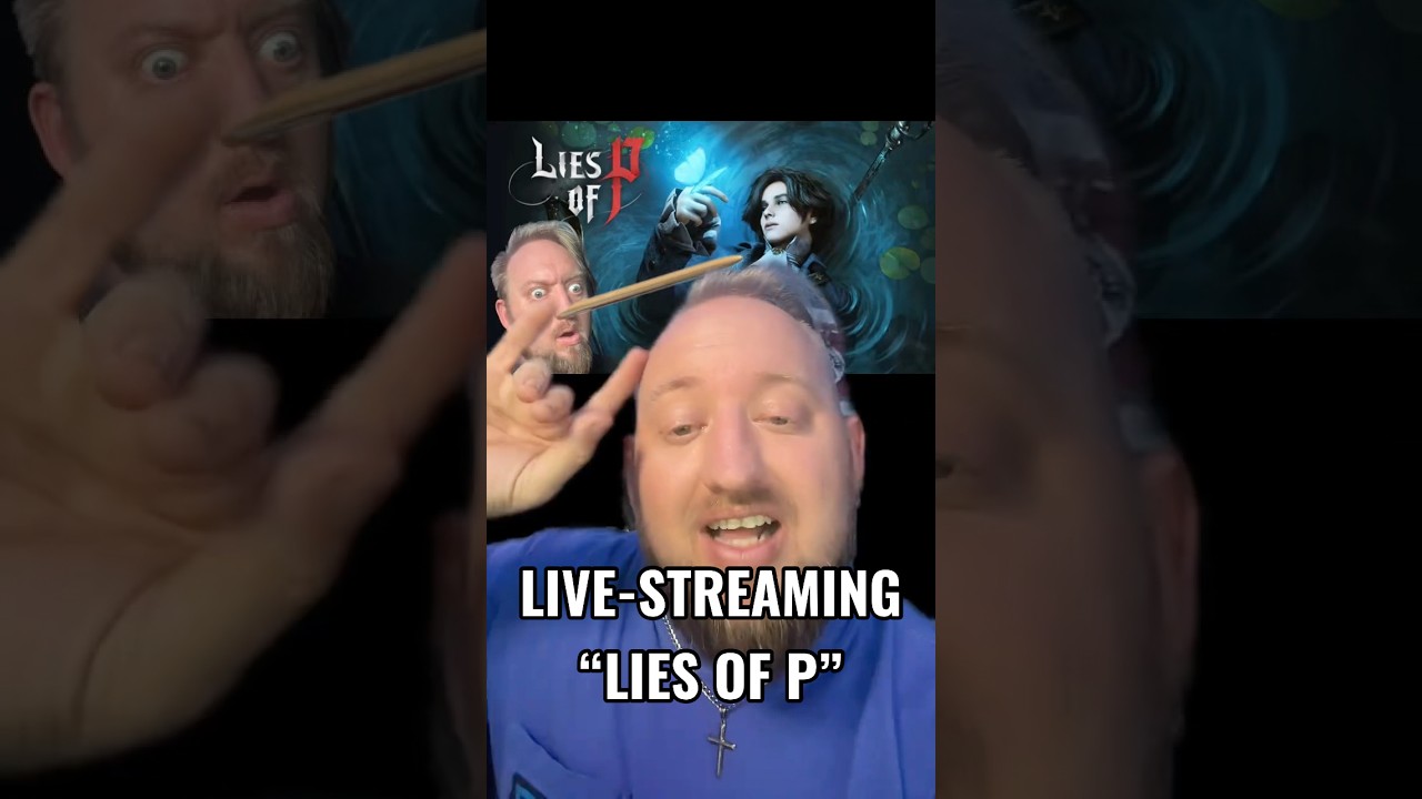 LIES OF P LIVESTREAM TONIGHT 8pm (PST) #liesofp #darksouls #djhuntsofficial #livestream #pcgaming