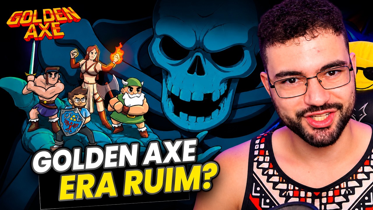GOLDEN AXE - Animação RUIM e o jogo que ninguém se lembra