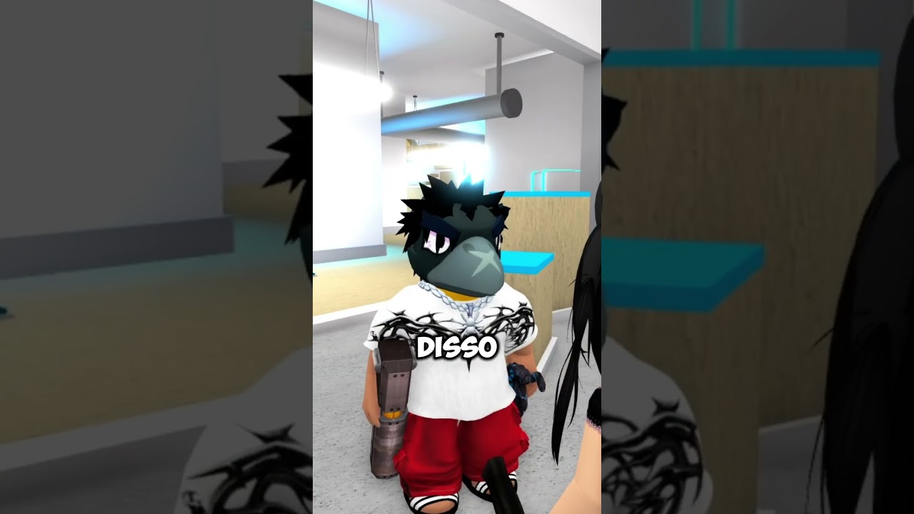 MINHA NAMORADA ME MANDOU PRA RUA POR CAUSA DISSO! 🤣🤣🤣 #roblox #shorts 