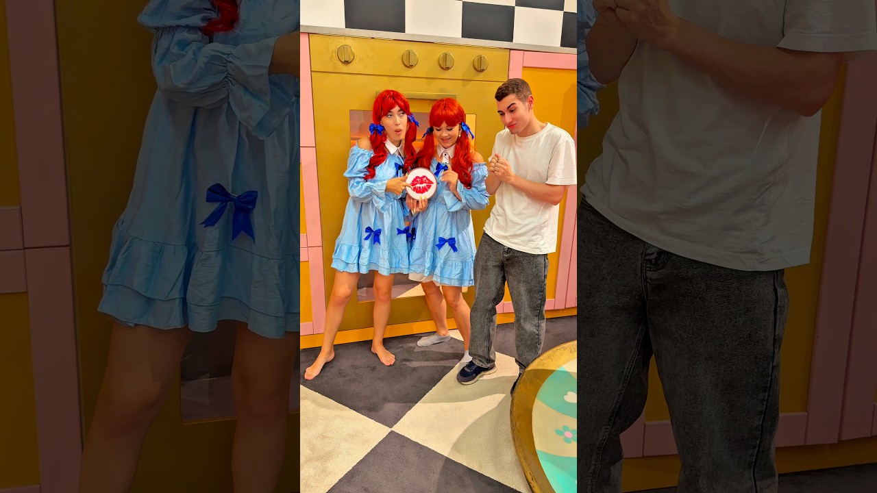 A surprise from the Poppy twins…😮😬 #pranks #poppyplaytime