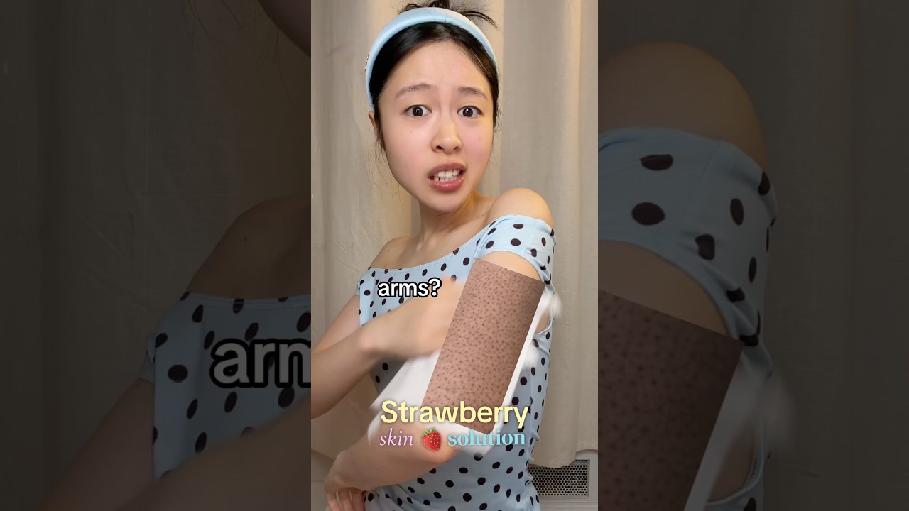 My fav little hack for smoother looking skin👋Say goodbye to strawberry skin!✨ @Anua_Global