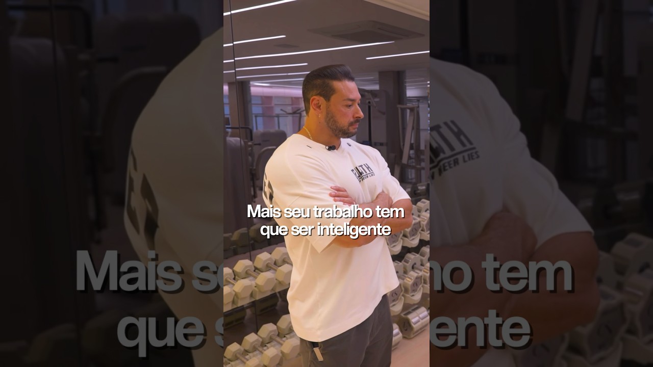 QUANTO MAIS VOCÊ CRESCE MAIS INTELIGENTE TEM QUE FICAR #fefranco #academia #thiagonigro #shorts #fyp