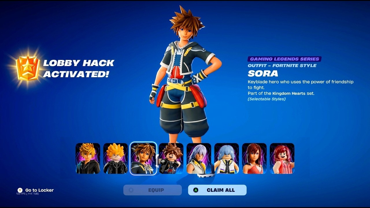 *NEW* FORTNITE UPDATE! KINGDOM HEARTS, FREE SKINS, NEW SPRITES & MORE! (Fortnite LIVE)