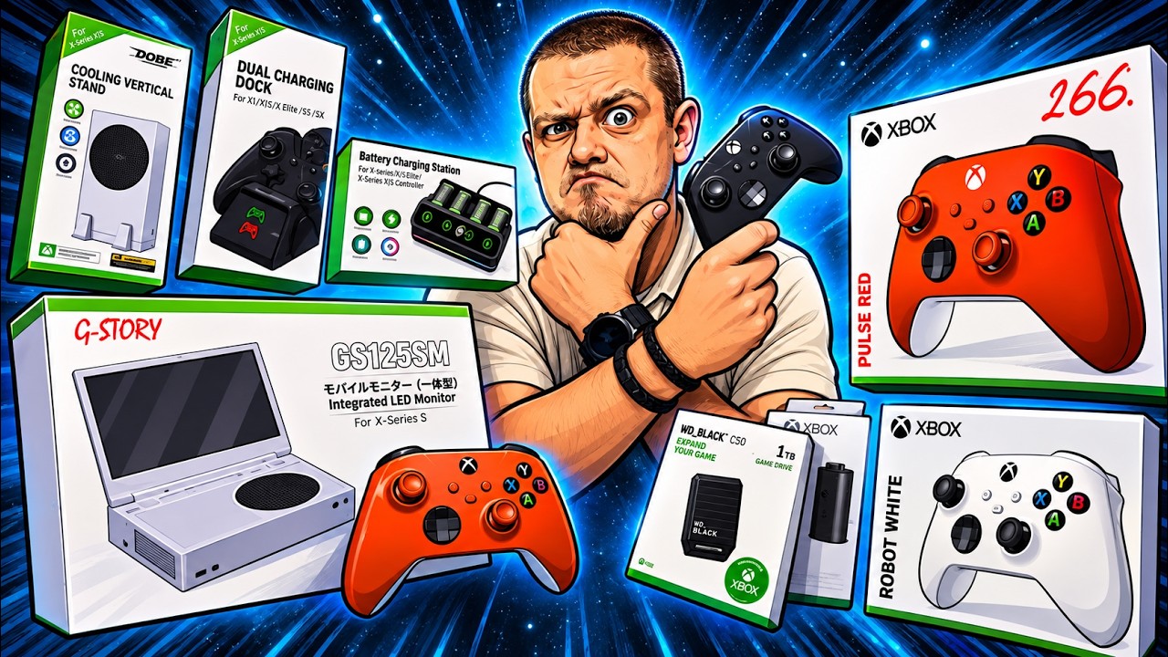 Большая Распаковка Товаров С Алиэкспресс, Озон и ВБ Для Xbox!